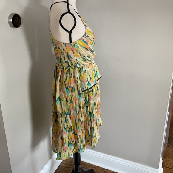 Hype 100% silk dress multi color - Picture 5 of 12